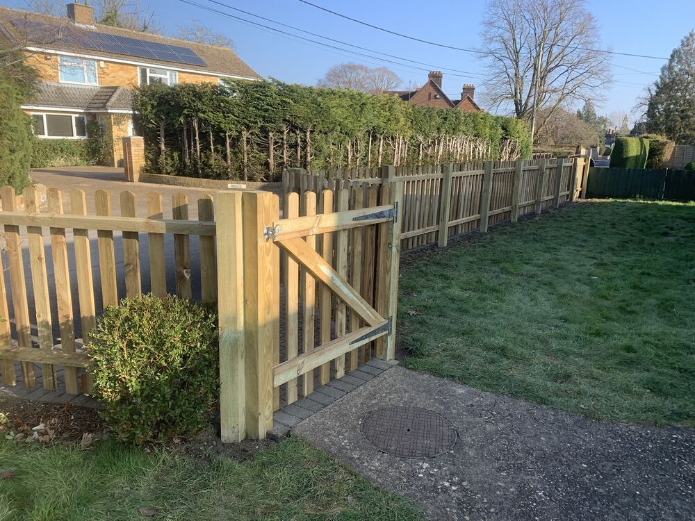 Residential Fencing and Garden Gates Completed in Suffolk